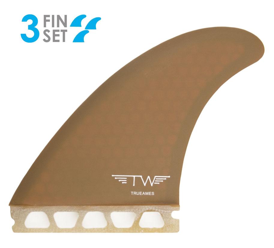 Tyler Warren Quad Futures Compatible Surf Fins by True Ames